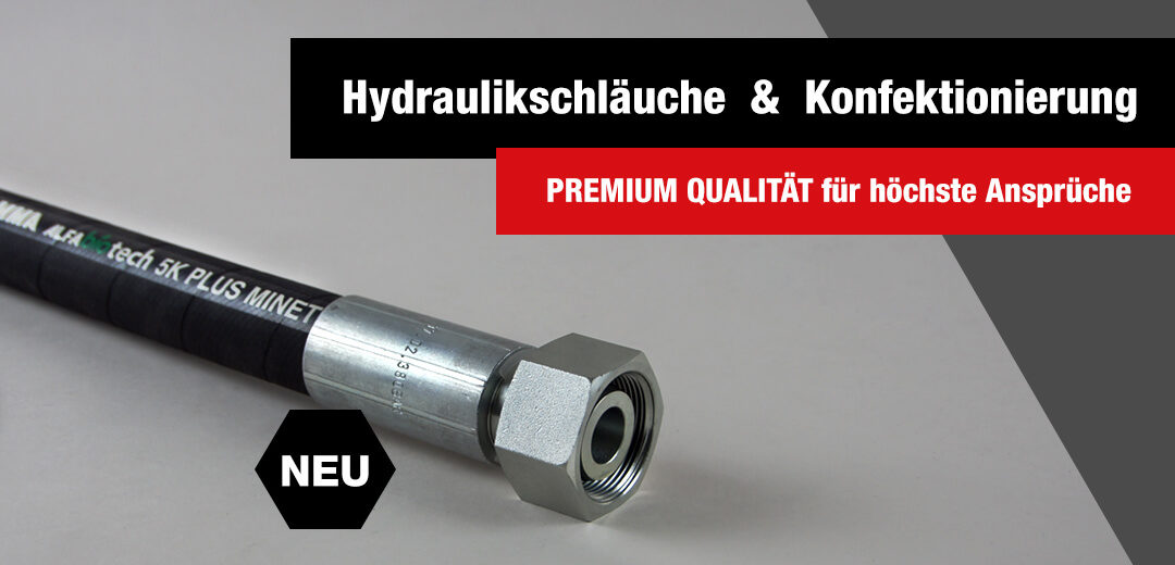 Hydraulikschläuche & Konfektionierung – neu bei Benlex